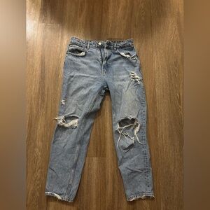 Zara Light Blue Denim Jeans